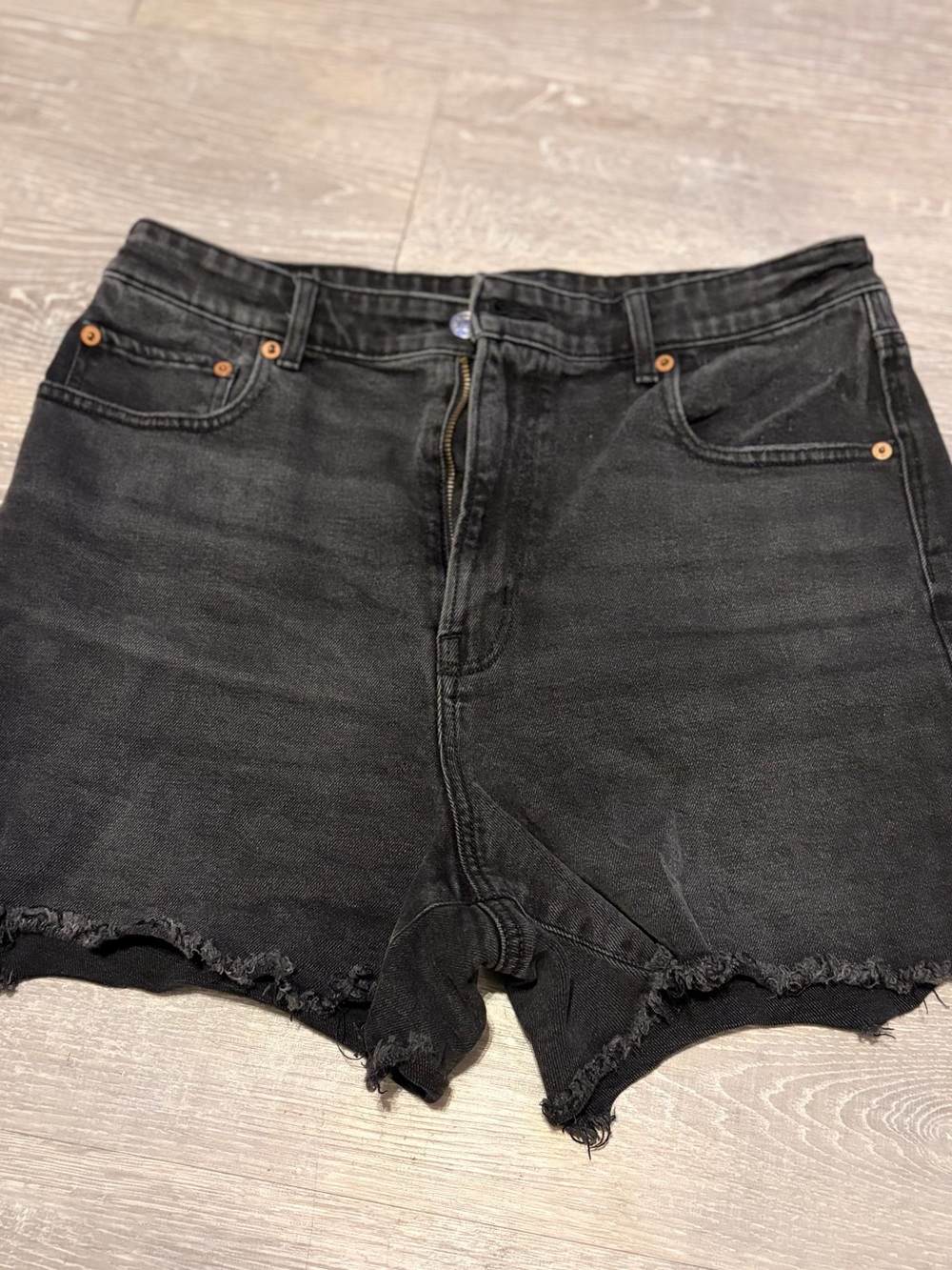 American Eagle Black High-Rise Women's Shorts